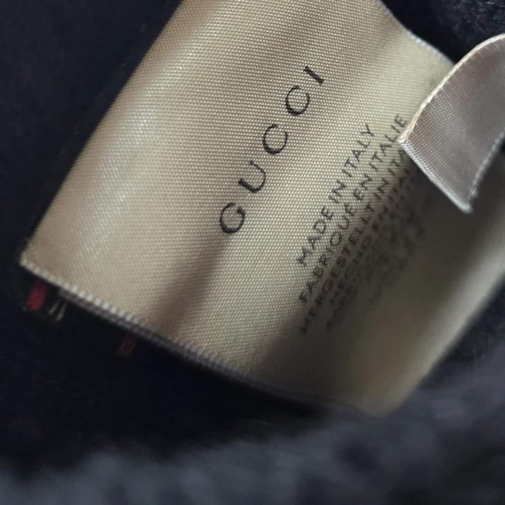 Gucci Cashmere Lined GG Monogram Gloves